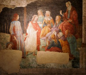 The Young Man and the Arts by Sandro Botticelli